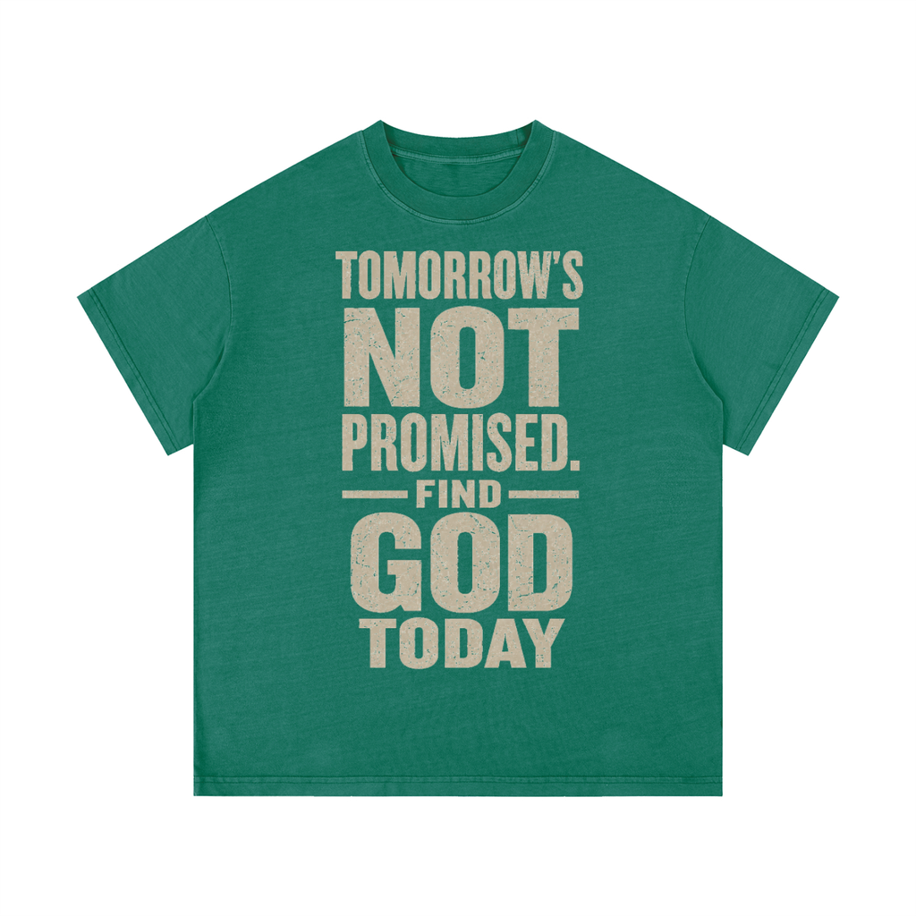 Find God today Wash Cotton T-Shirt