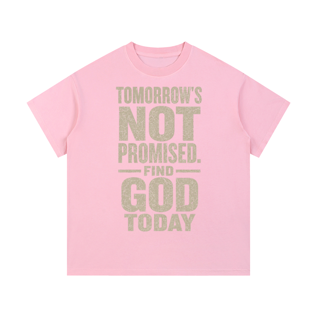 Find God today Wash Cotton T-Shirt