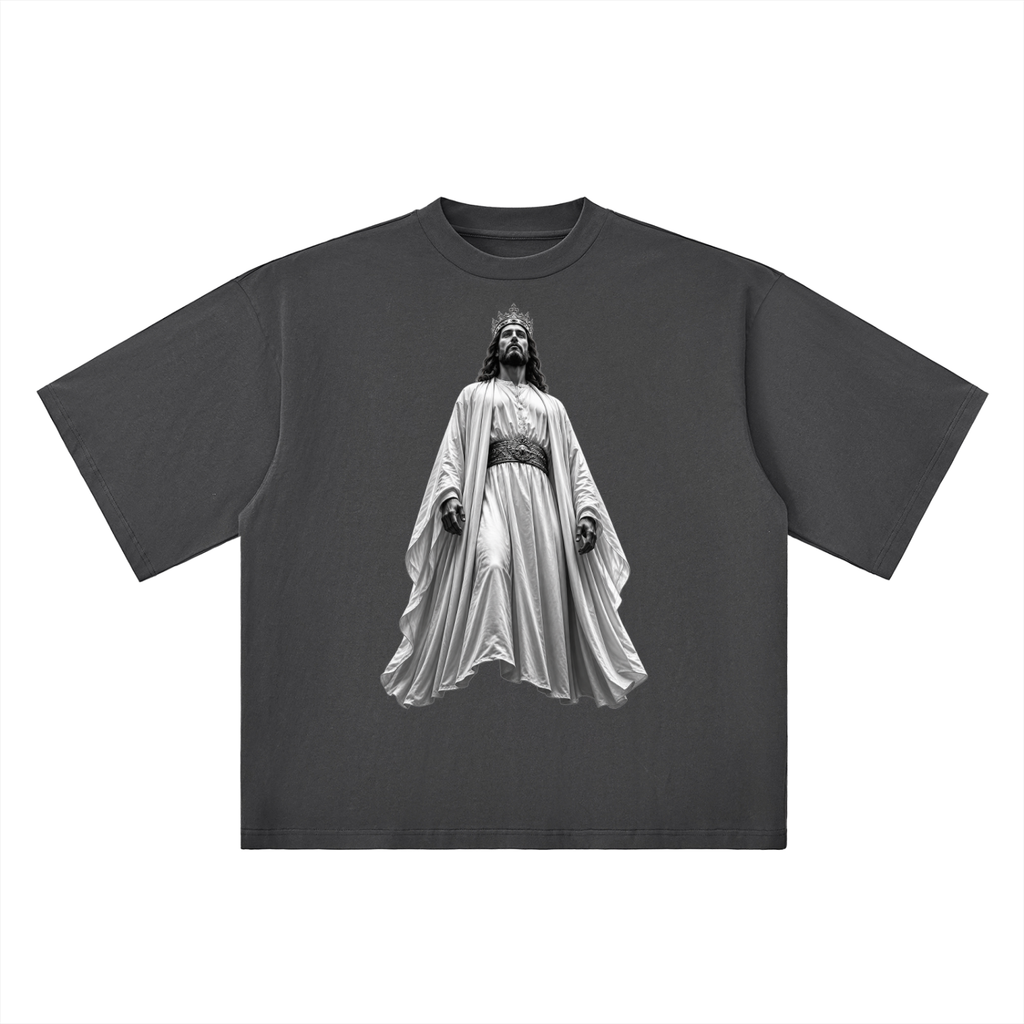 Oversized Luke 12:40 Shoulder T-Shirt