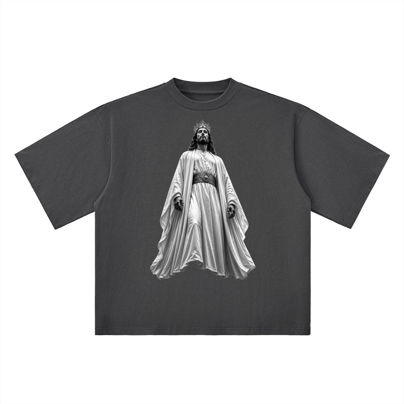 Oversized Luke 14:20 Shoulder T-Shirt