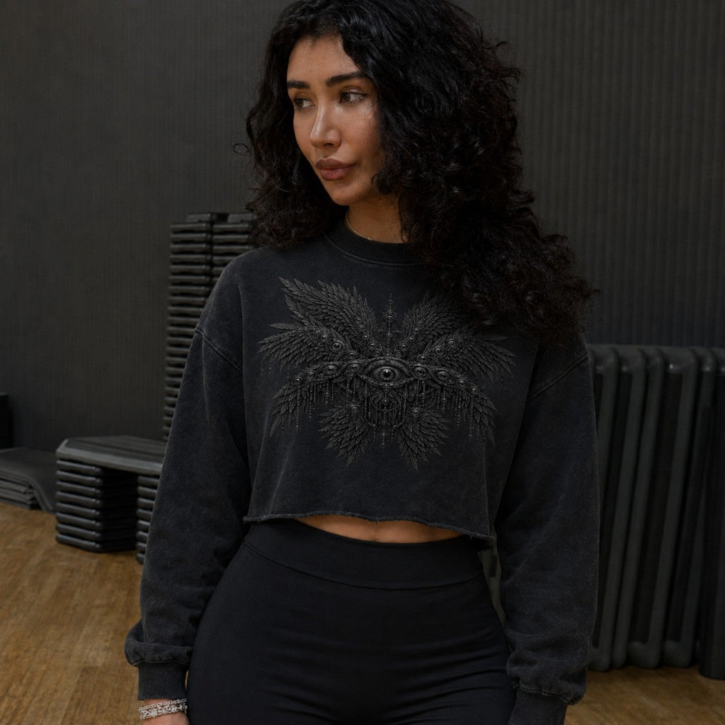 Snow Washed Seraphim Sweatshirt