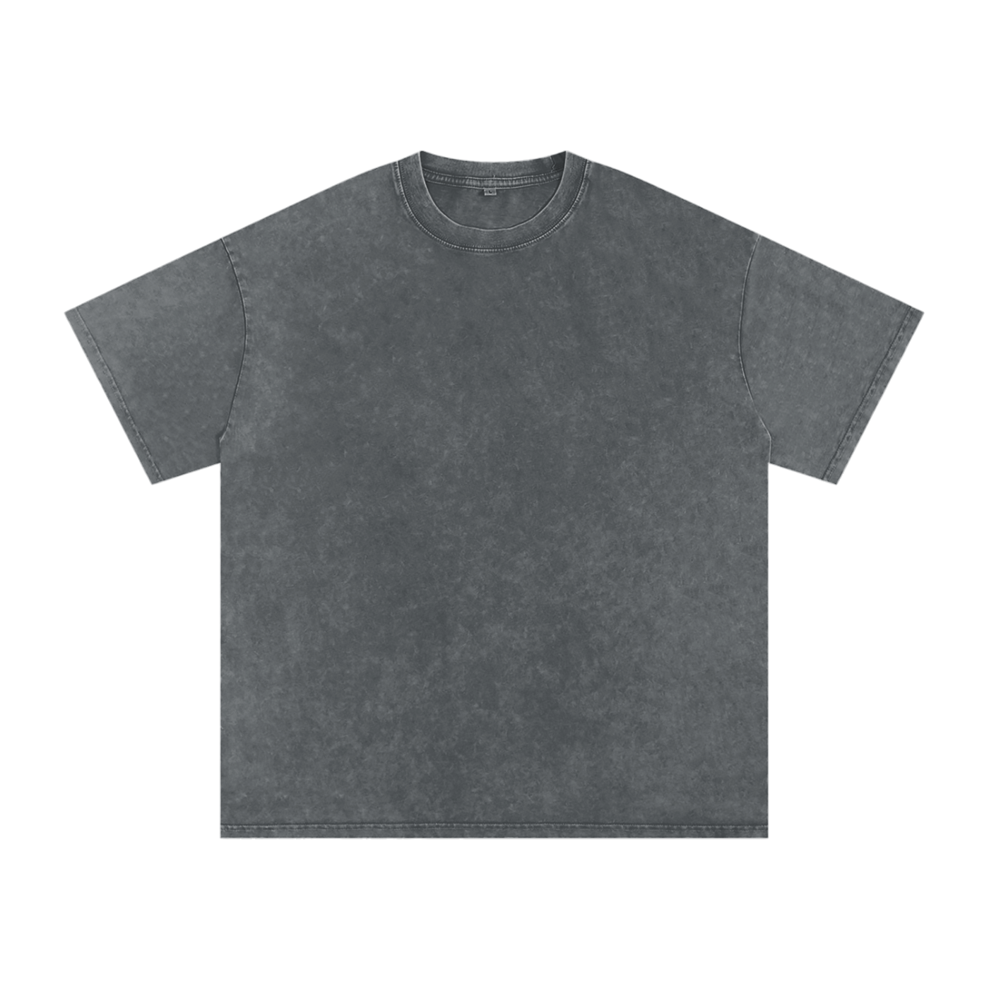Snow Washed Train your spirit Oversized Cotton T-Shirt