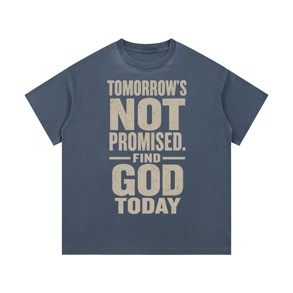 Find God today Wash Cotton T-Shirt