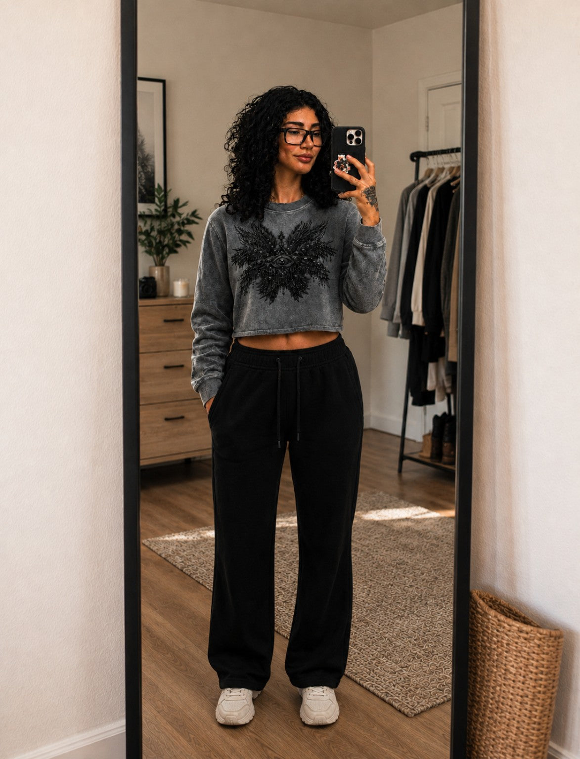 Snow Washed Seraphim Sweatshirt