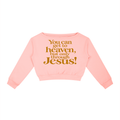 Women's Off-Shoulder Only way to heaven Sweatshirt