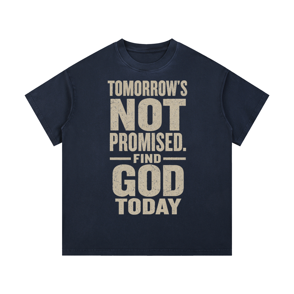 Find God today Wash Cotton T-Shirt
