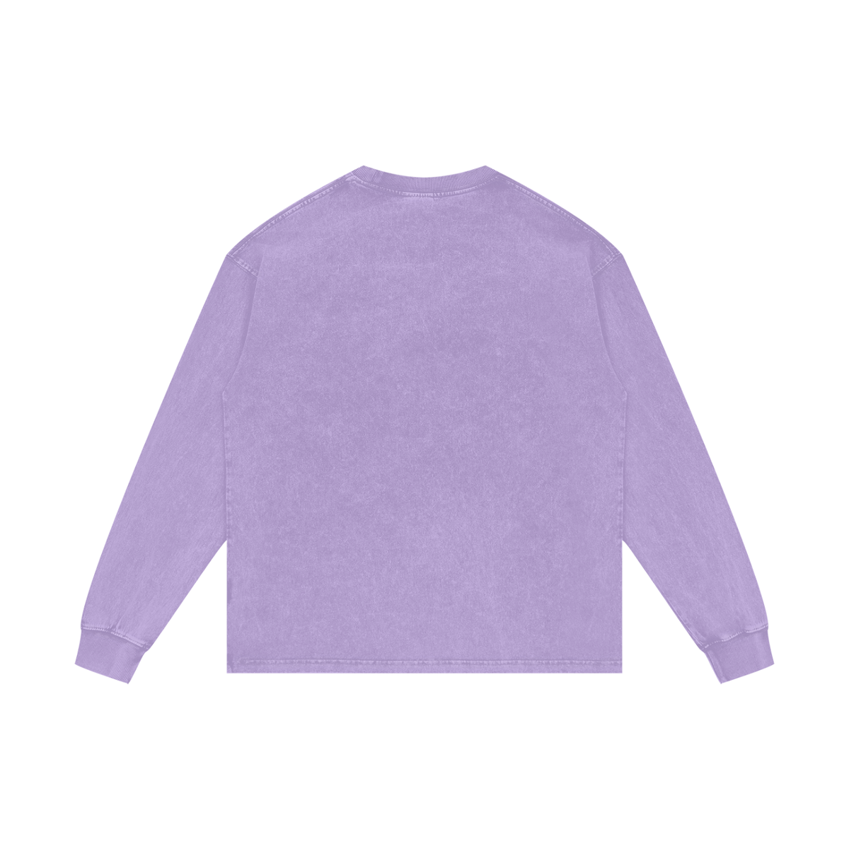 Psalm 91: Acid Wash Oversize Long Sleeve T-Shirt